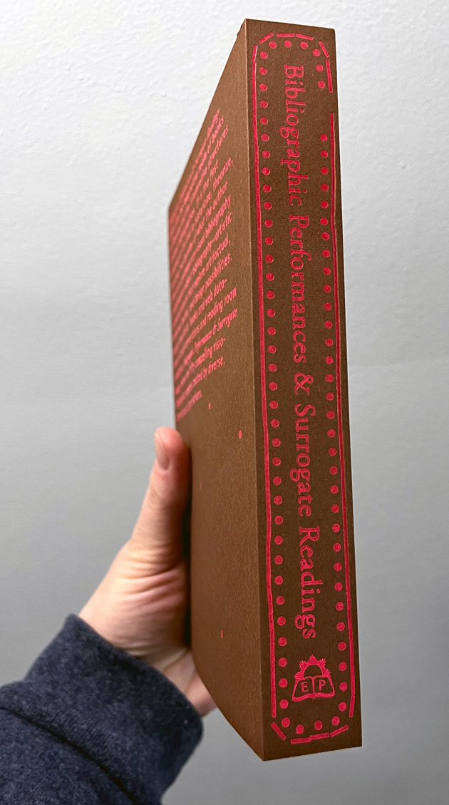 photo of book spine design